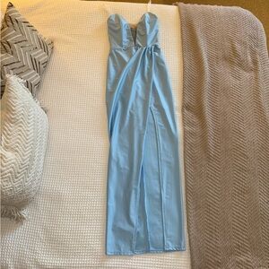 Michael Costello Sky Blue Dress